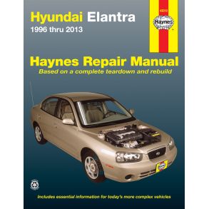 Reparationsbog Haynes - Hyundai Elantra (1996-2013)