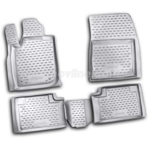 Gummimtte st med kant - JEEP Grand Cherokee 2010-> 4 stk.