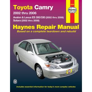 Reparationsbog Haynes - Toyota Camry (2002-2006)