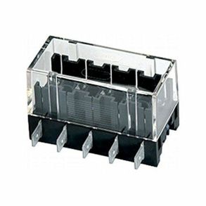 Sikringsholder M/ L�g - Til 5 Stk Fladstikssikringer 