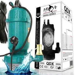 Grundvandspumpe Uden Flyder  230V / 550W - QDX SWAG SERIE - Kapacitet 15000 l/t