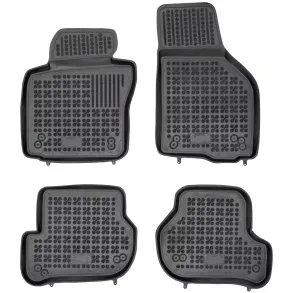 Gummimtte st med kant - Seat Leon / Skoda Octavia / VW Golf / VW Jetta / VW Scirocco 2003->