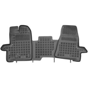 Rubber mat set with edge - FORD Tourneo Custom / Transit Custom (1+2 Seat) 2013->