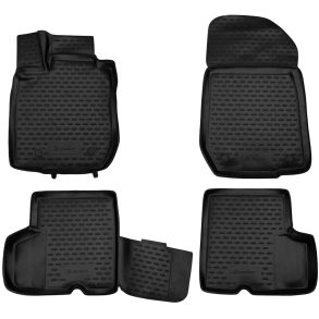 Gummimtte st med kant - Dacia Logan 2004-2011 - 4 stk.