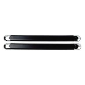 Kofangerbeskytter 2 stk sort - Lampa Bumper-Elegance Selvkl�bende - Str. 49,5x4 cm