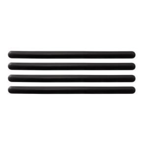 Kofangerbeskytter 4 stk sort - Lampa Bumper Selvkl�bende - Str. 25,5x1,5 cm
