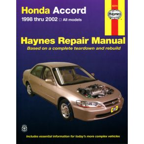 Reparationsbog Haynes - Honda Accord (1998-2002)