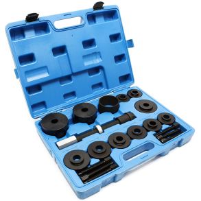 Aftrkkerst Til Hjullejer & Hjulnav - Universal 19 Dele - Hj kvalitet M/ Opbevaringsboks