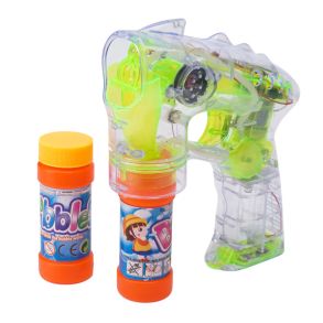 Sbeboblepistol Med LED Lys - 2 Beholdere & Sbevand