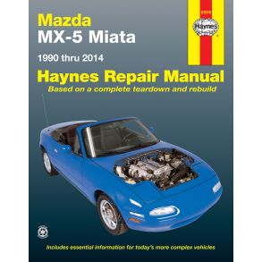 Reparationsbog Haynes - Mazda MX-5 Miata (1990-2014)