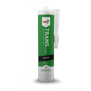 Fugemasse Klar - TEC7 Lim & Forseglingsmasse Transparent - 310 ml