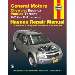 Reparationsbog Haynes - Chevrolet Equinox (2005-2012) & Pontiac Torrent (2006-2009)