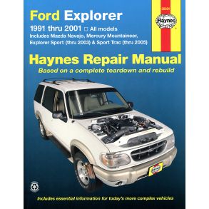 Reparationsbog Haynes - Ford Explorer (1991-2001)