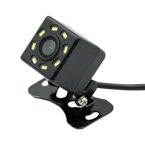 Bakkamera til varebiler & autocamper 12V Universal - LED Nightvision & vandtt - 20 meter ledning
