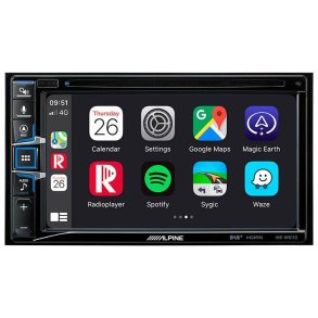 Autoradio med Apple Carplay/Android Auto - Alpine INE-W611DC - Integreret navigation