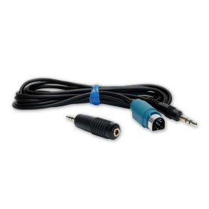 ALPINE KCE236B - AUX & Minijack Kabel Til I-Pod/MP3 