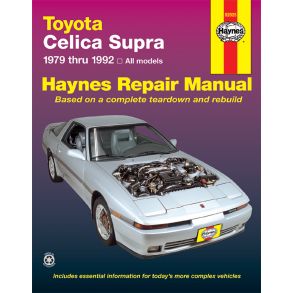 Reparationsbog Haynes - Toyota Celica Supra 1979-1992)