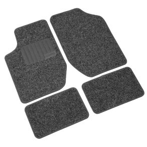 Stofmtter Delvis Modeltilpasset - Antracitgr PRO-FIT 6 - 4 stk