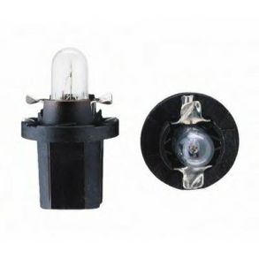Philips BAX 8.5d/2 Sort 12V 1,2Watt