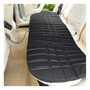 Varmesde Til Bagsdet - 12V Universal Sort - 2-Trins Varmeregulering