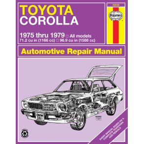 Reparationsbog Haynes - Toyota Corolla (1975-1979)