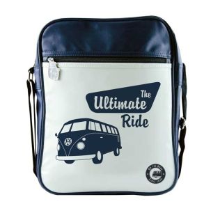 Skuldertaske VW T1 Bus - Farve Bl/Hvid