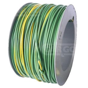 AUTOLEDNING 1X1.5 - GRN / GUL - 1 M