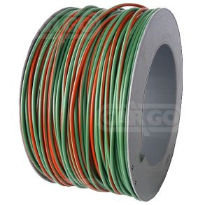 AUTOLEDNING 1X1.5 - GRN / RD - 1 M