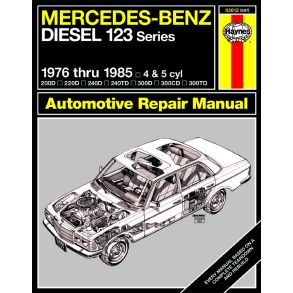 Reparationsbog Haynes - Mercedes-Benz Diesel 123 Series (76-85)