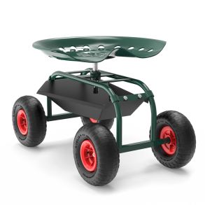 Mobilt Haves�de Med Gummihjul - Drejbar s�de 360� - Maks. 150 kg.