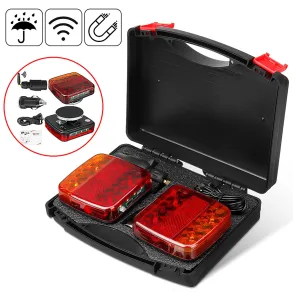 LED Trdls baglygtest 12V - Rkkevidde 30 meter - M. 4 funktioner & E11 godkendelse (2 stk)