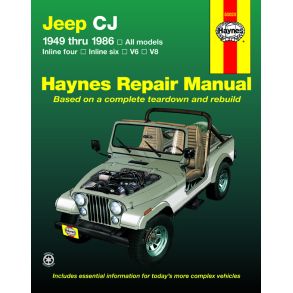 Reparationsbog Haynes - Jeep CJ (1949-1986)