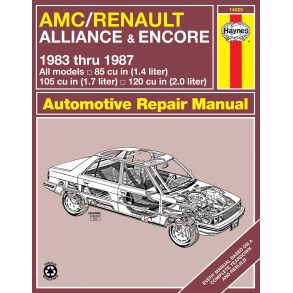 Reparationsbog Haynes - AMC/Renault Alliance & Encore (1983-1987)