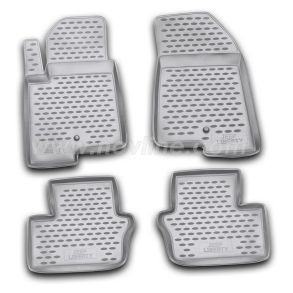 Gummimtte st med kant - JEEP Liberty 2007-> 4 stk.