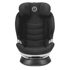 Autostol med isofix - Storchenmhle Niki sort med 90 drejbar base - ECE i-size 100-150cm