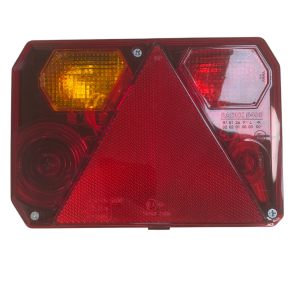 Trailerlygte / Multifunktionslygte - M/ Tgelys og nummerpladelys - Venstre Side