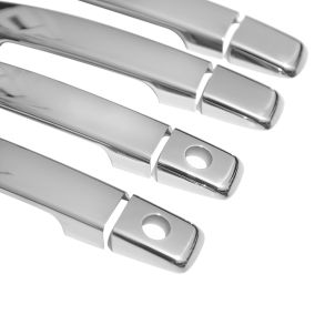 Chrom Drhndtag Cover i Rustfri Stl - Nissan Navara 2006-2015