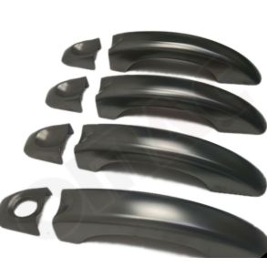 Mrk Mat Chrom Drhndtag Cover i Rustfri Stl - VW AMAROK 2010->