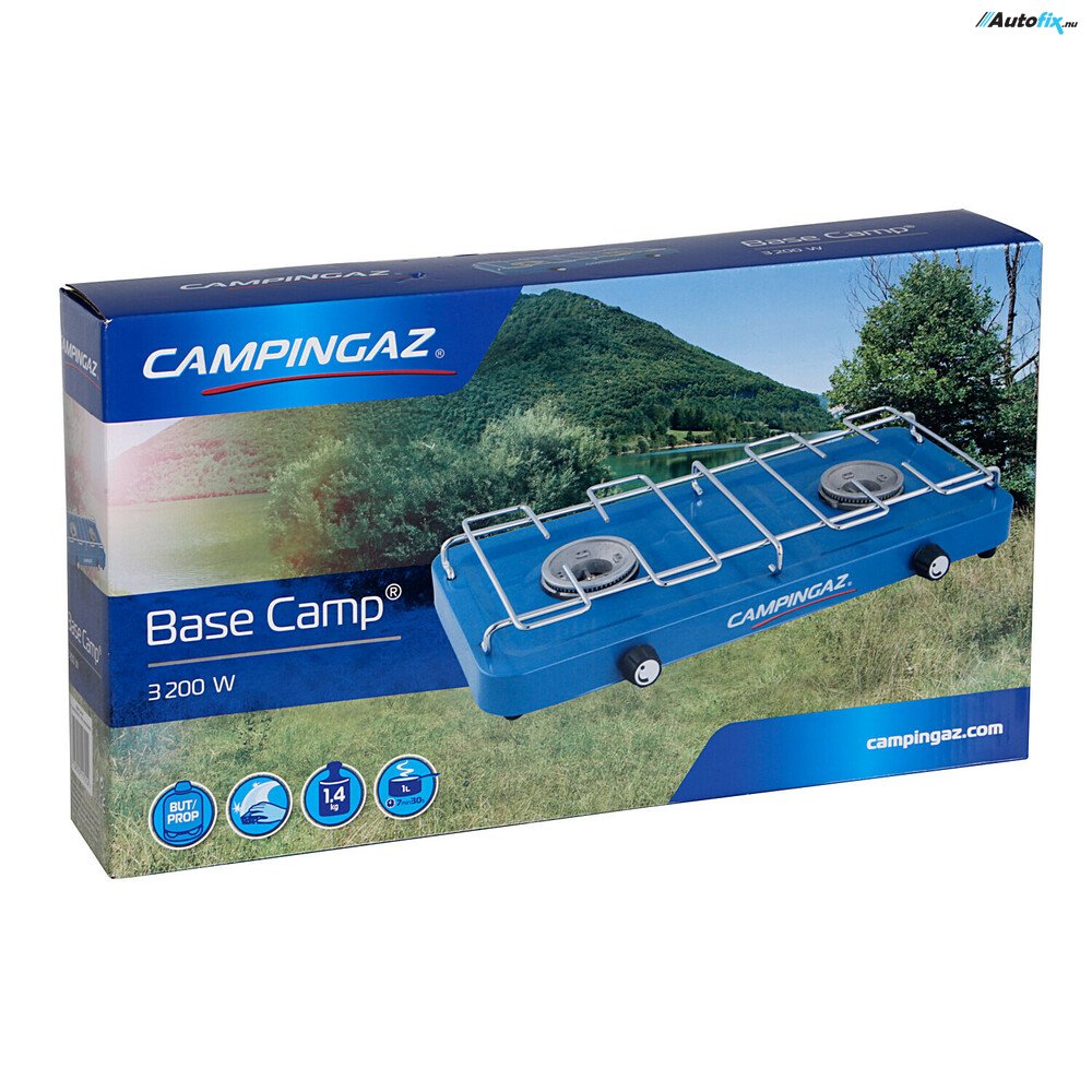 Mobilt Gasblus Med Temperaturkontrol - Campingaz Base Camp - 2x 1,6 kW ...