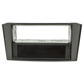 Radioramme 1DIN M/ Metalramme & Aflggerum Sort - Toyota Avensis T25 2003-2009