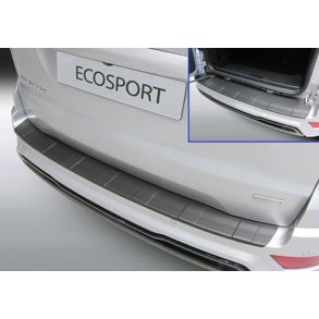 Bumper Protector - FORD ECOSPORT 12.2017> RIBBED - REARGUARD