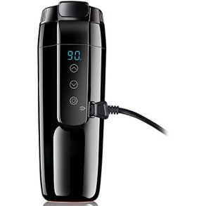 Elkedel 12V-24V 80W - Touch-sk�rm & hurtig opvarmning - 350 ml (20-90℃)
