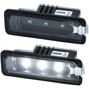  Nummerpladelygte Cree LED Dioder - Seat / Skoda / VW - 2 stk