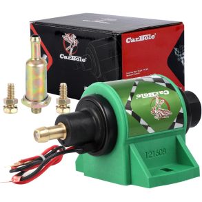 Brndstofpumpe 12V - CarBole 12S benzinpumpe - Kapacitet op til 132 L/T (4-7 psi)