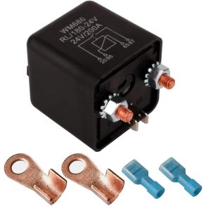 Hjtydende Rel - 24V / 200 Amp - 4-Benet