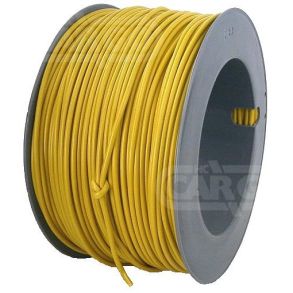 AUTOLEDNING 1X1.5 - GUL - 1 M