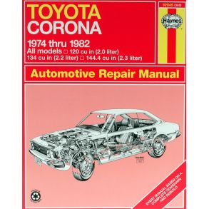 Reparationsbog Haynes - Toyota Corona Sedan & Wagon (1974-1982)