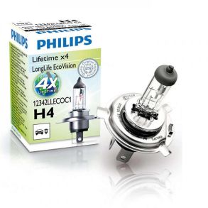H7 Pre- Philips LongLife EcoVision  LifeTime X4