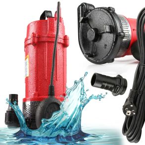 Grundvandspumpe Med flyder 230V / 750W - QDX 1,5-32 - Kapacitet 15000 l/t