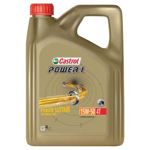 Motorolie - Castrol Power1 4T 15W-50 - 4 liter
